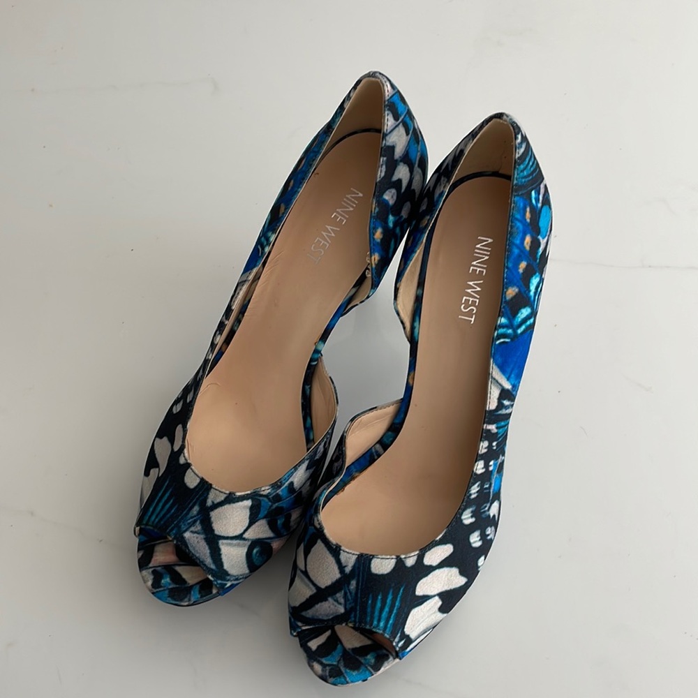 Nine West Women’s Butterfly Print High Heel